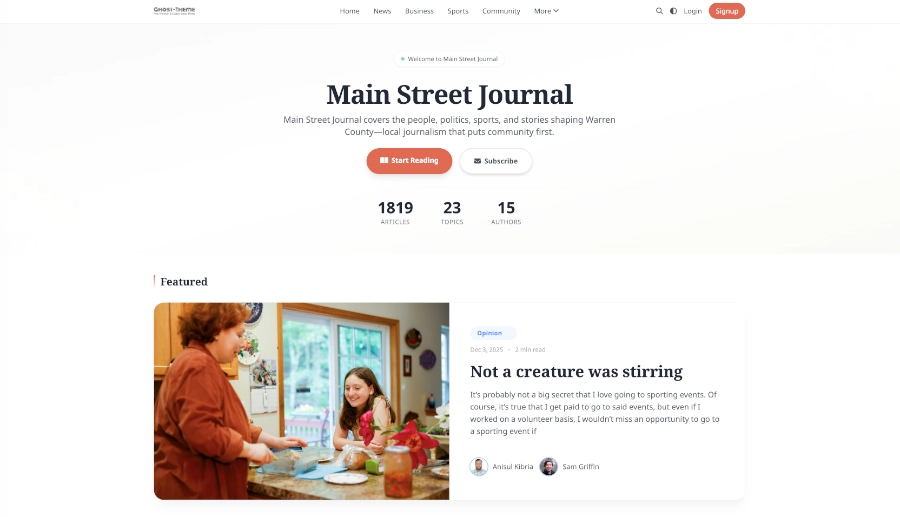 Bloggie E-commerce Platform
